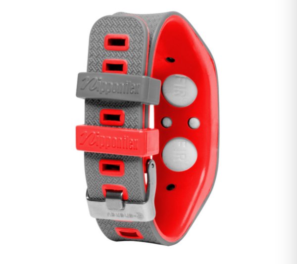 Pulsera- Brazalete FIR íon - Gris Rojo - Imagen 2