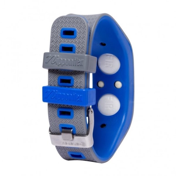 Pulsera Brazalete FIR íon - Gris Azul - Celeste - Imagen 2