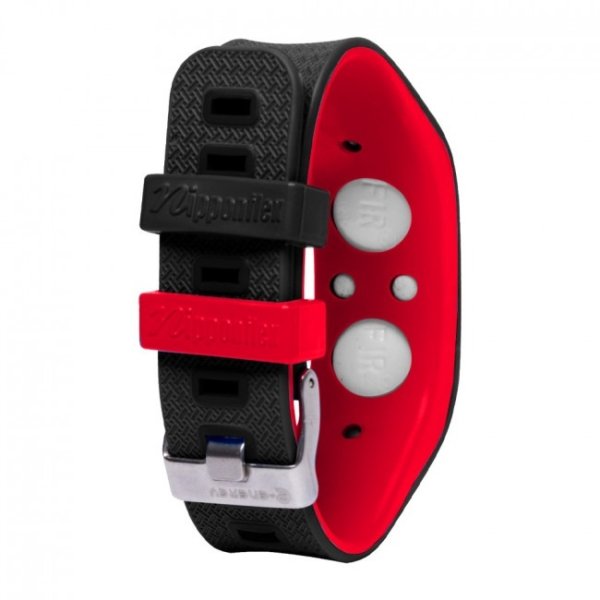 Pulsera-Brazalete FIR íon - Negro Rojo - Imagen 2