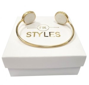 Pulsera- Brazalete FIR-Style Baño en Oro