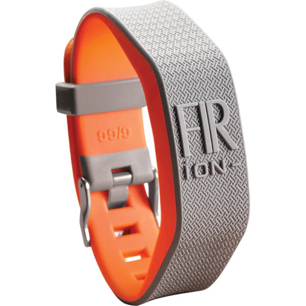 Pulsera- Brazalete FIR íon - Gris Naranja -